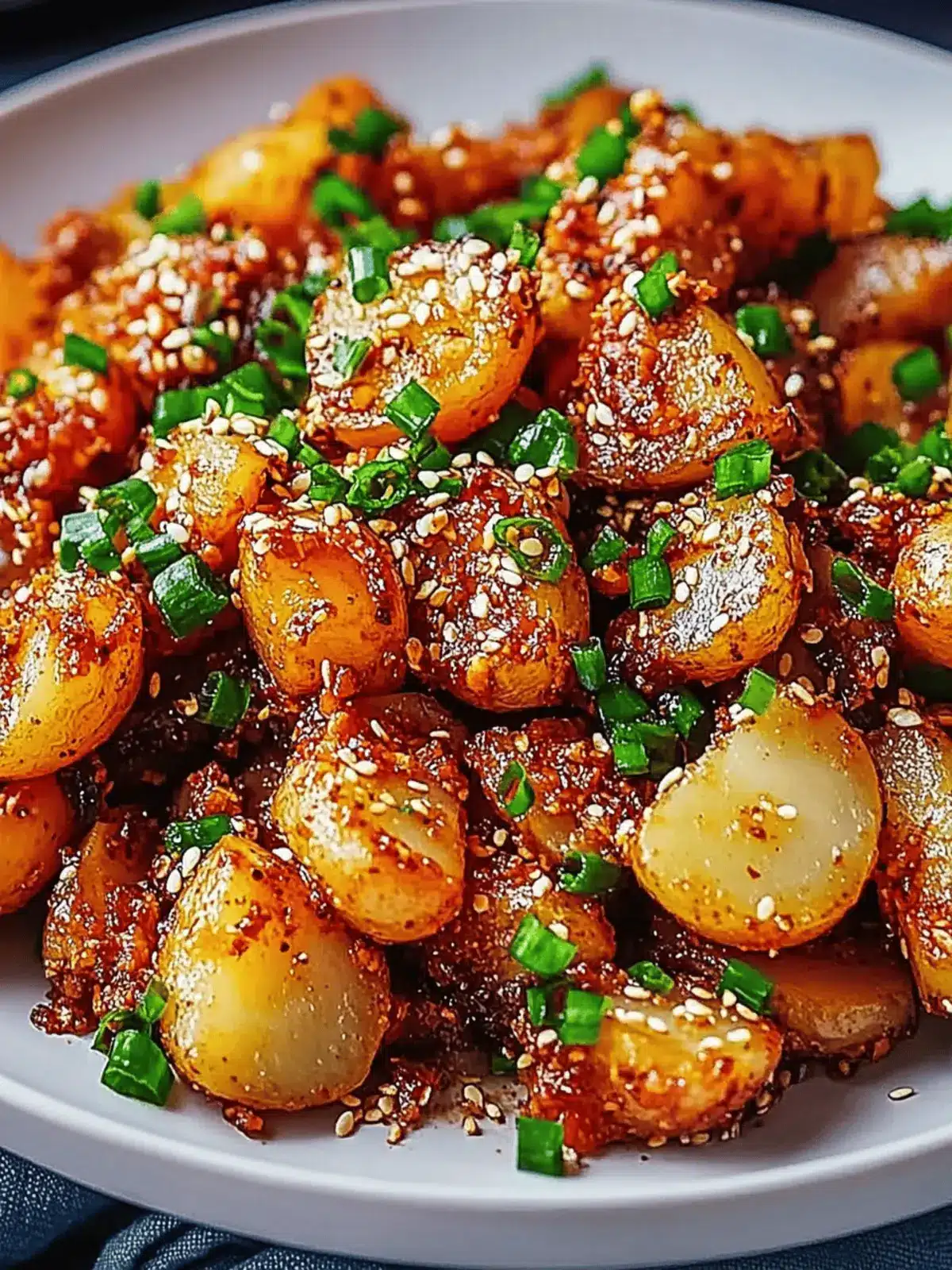 Crispy Korean Potato Dish