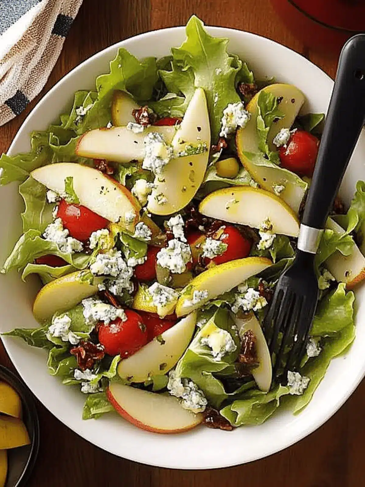 Pear and Gorgonzola Salad