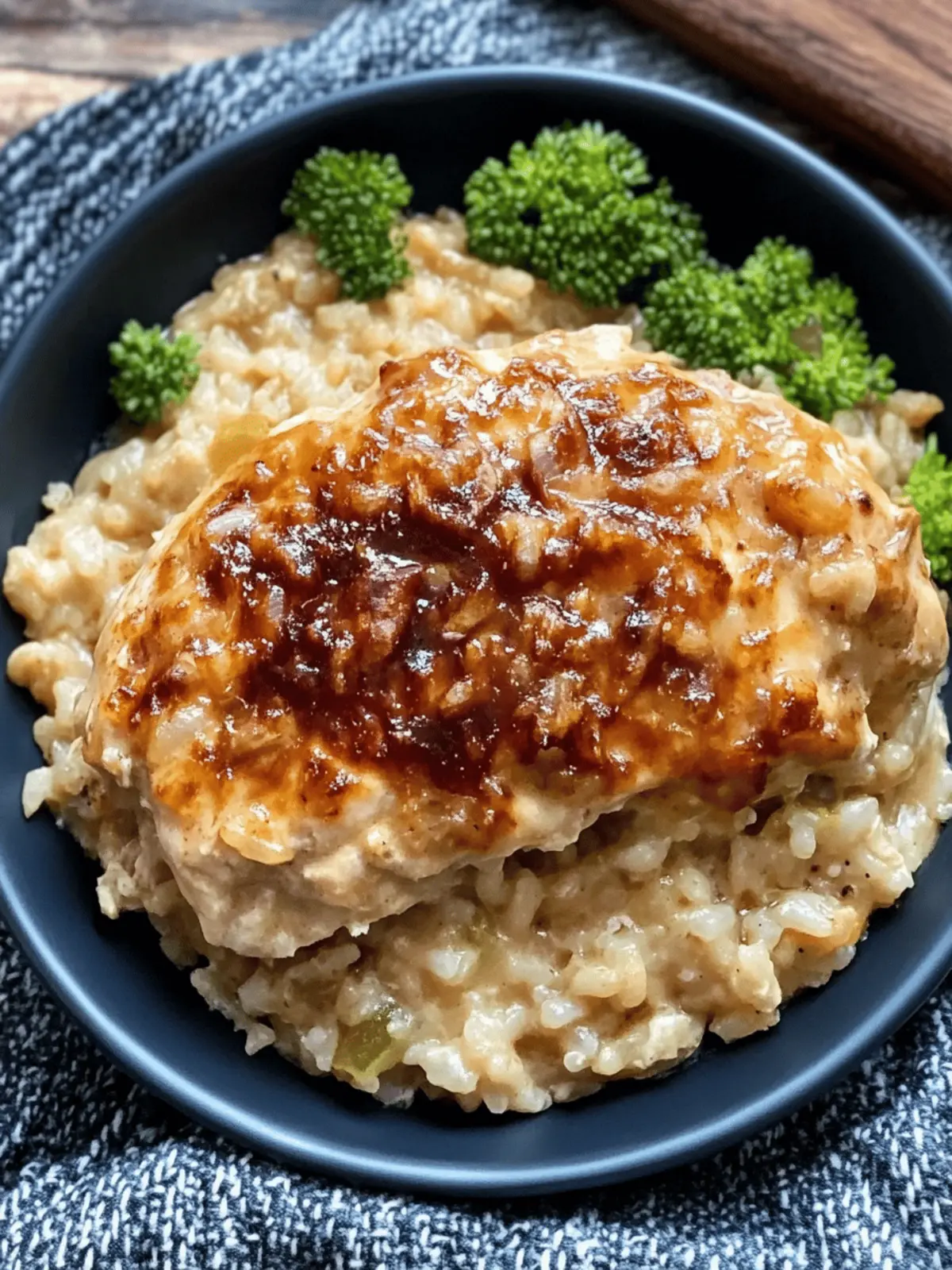 Creamy Chicken & Rice Casserole