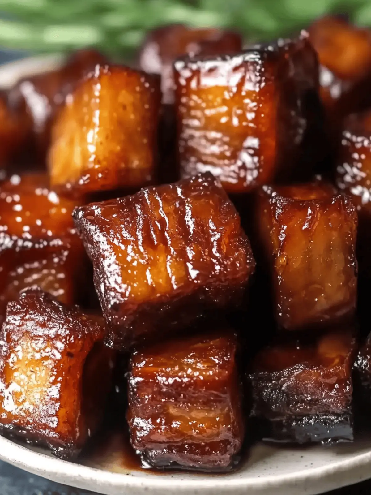 10 Easy Steps to Make Pork Belly Burnt Ends in the Oven 2 Pork belly burnt ends