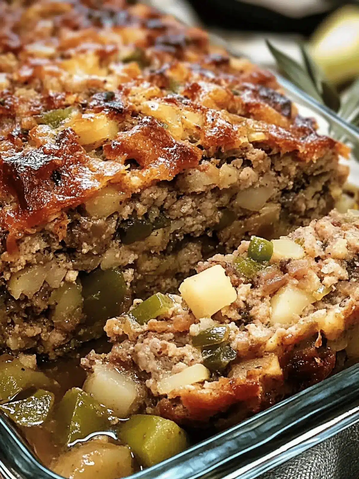 Savory Turkey Stuffing Meatloaf for Cozy Family Dinners 4 Turkey Stuffing Meatloaf