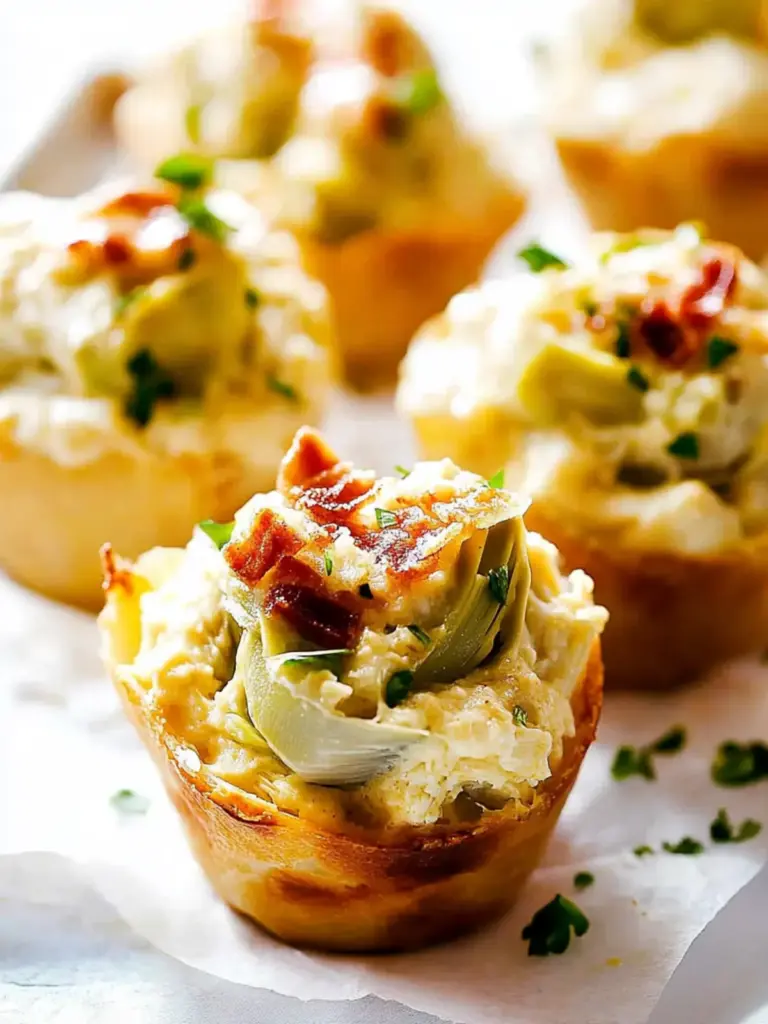 Artichoke Dip Bites