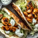 Sheet Pan Chicken Pitas