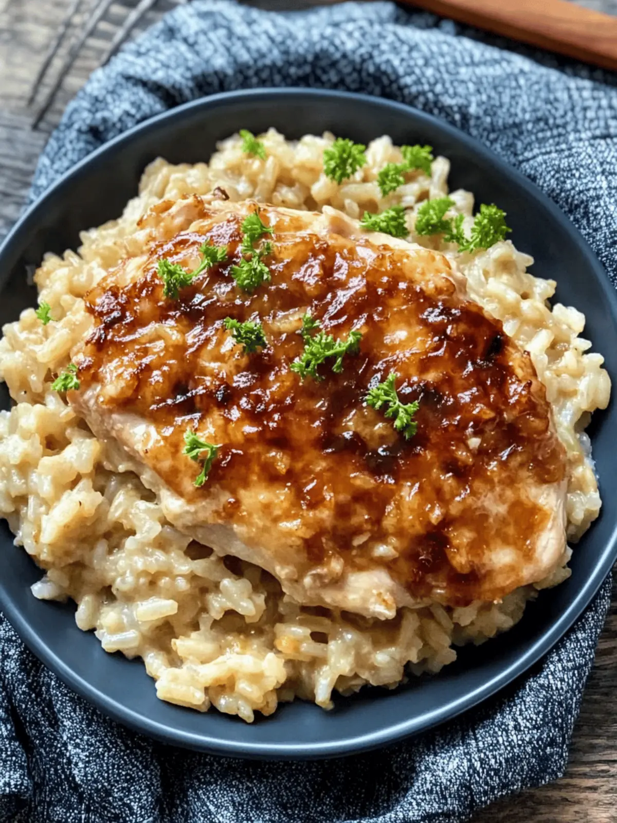 Creamy Chicken & Rice Casserole