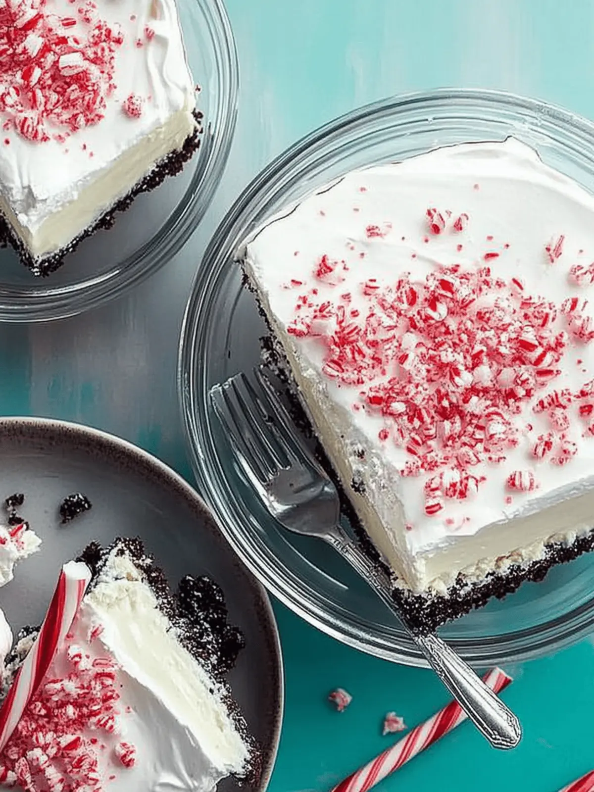 Delicious No-Bake Candy Cane Dessert for Festive Gatherings 2 Candy Cane Dessert