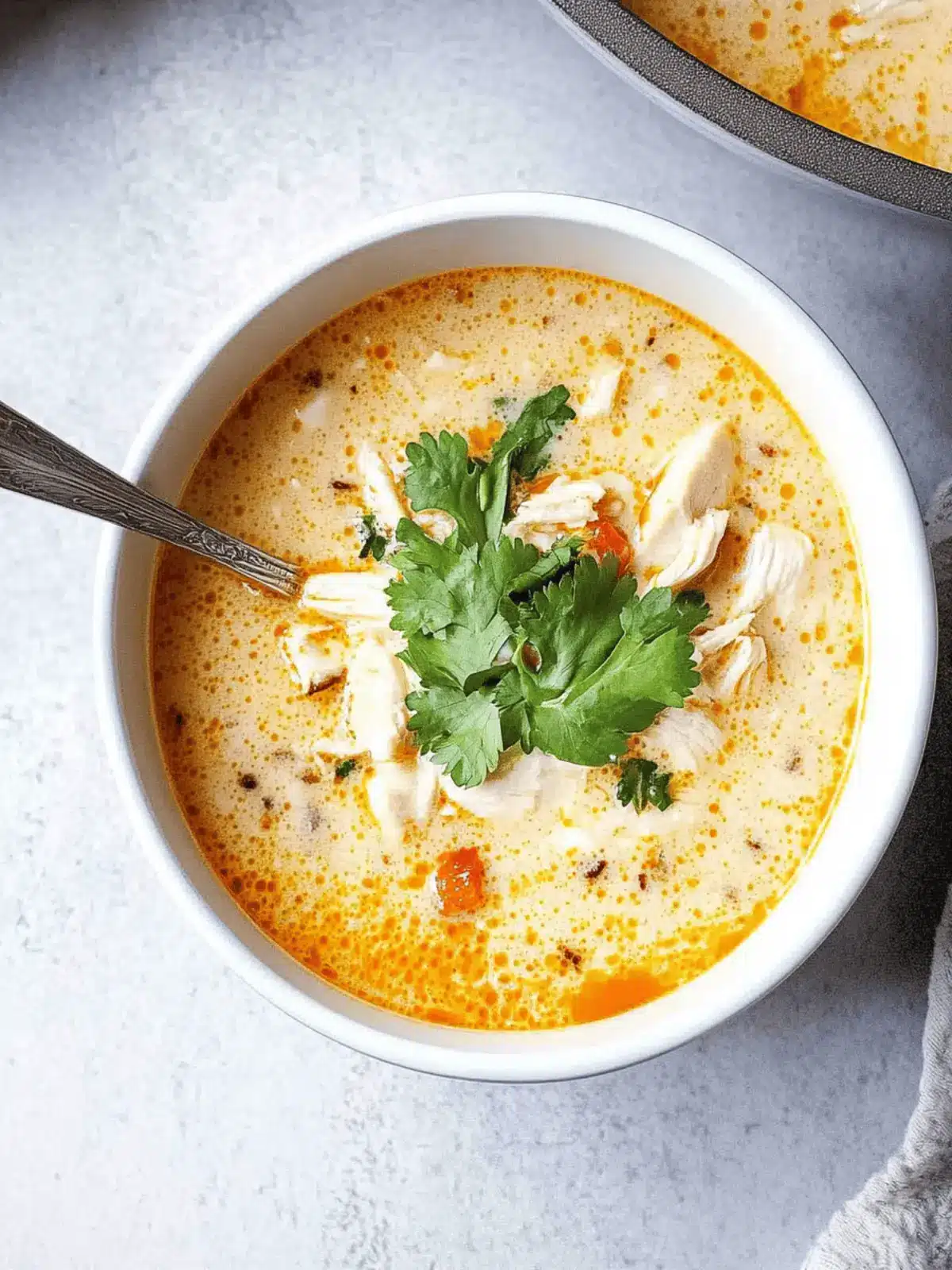 Keto White Chicken Chili