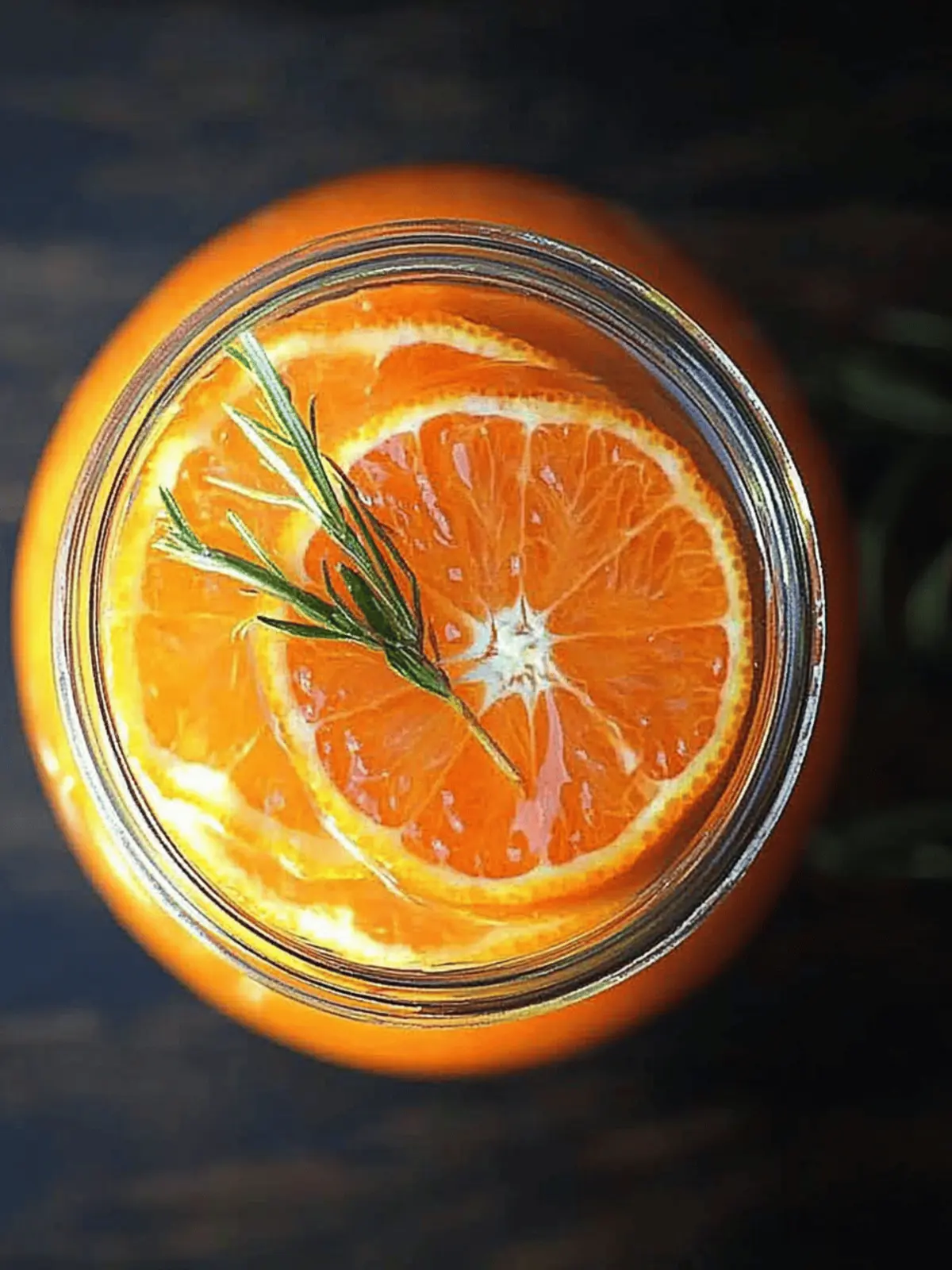 Marinated Oranges with Honey