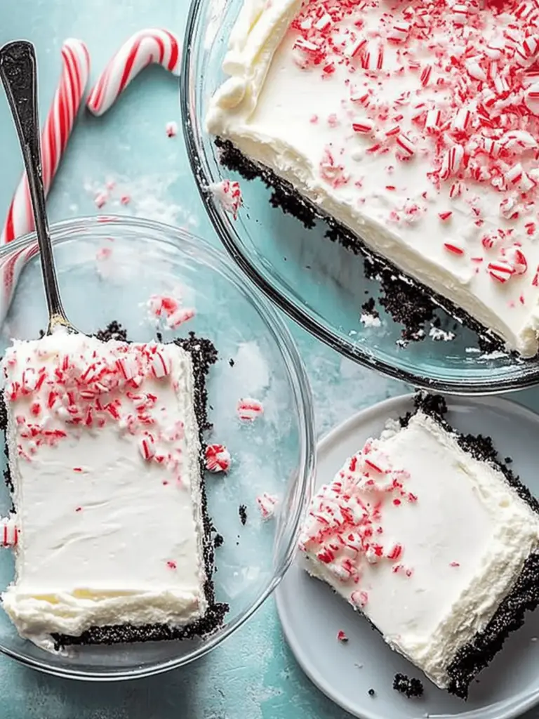 Candy Cane Dessert