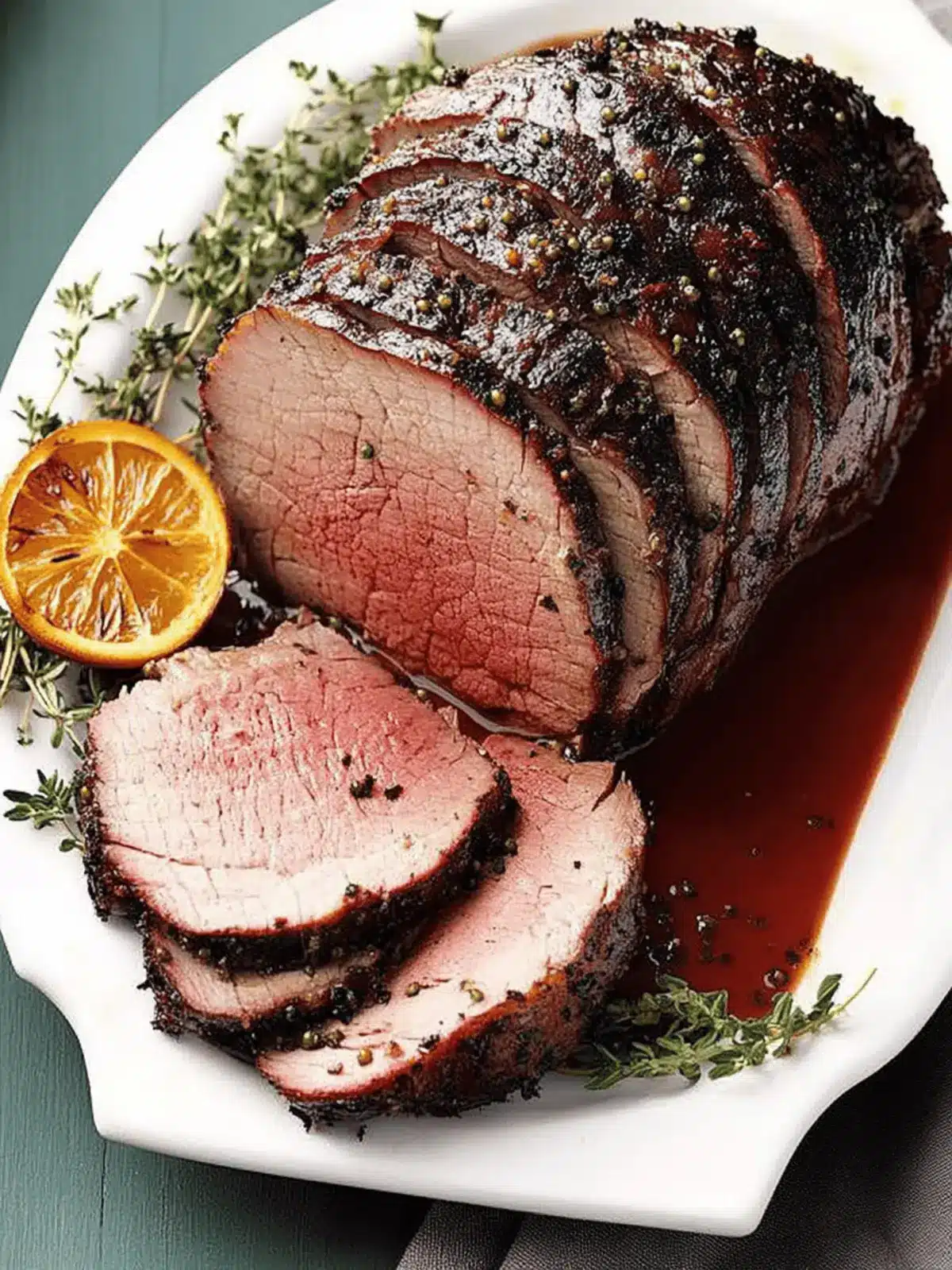 Peppercorn Beef Top Loin Roast