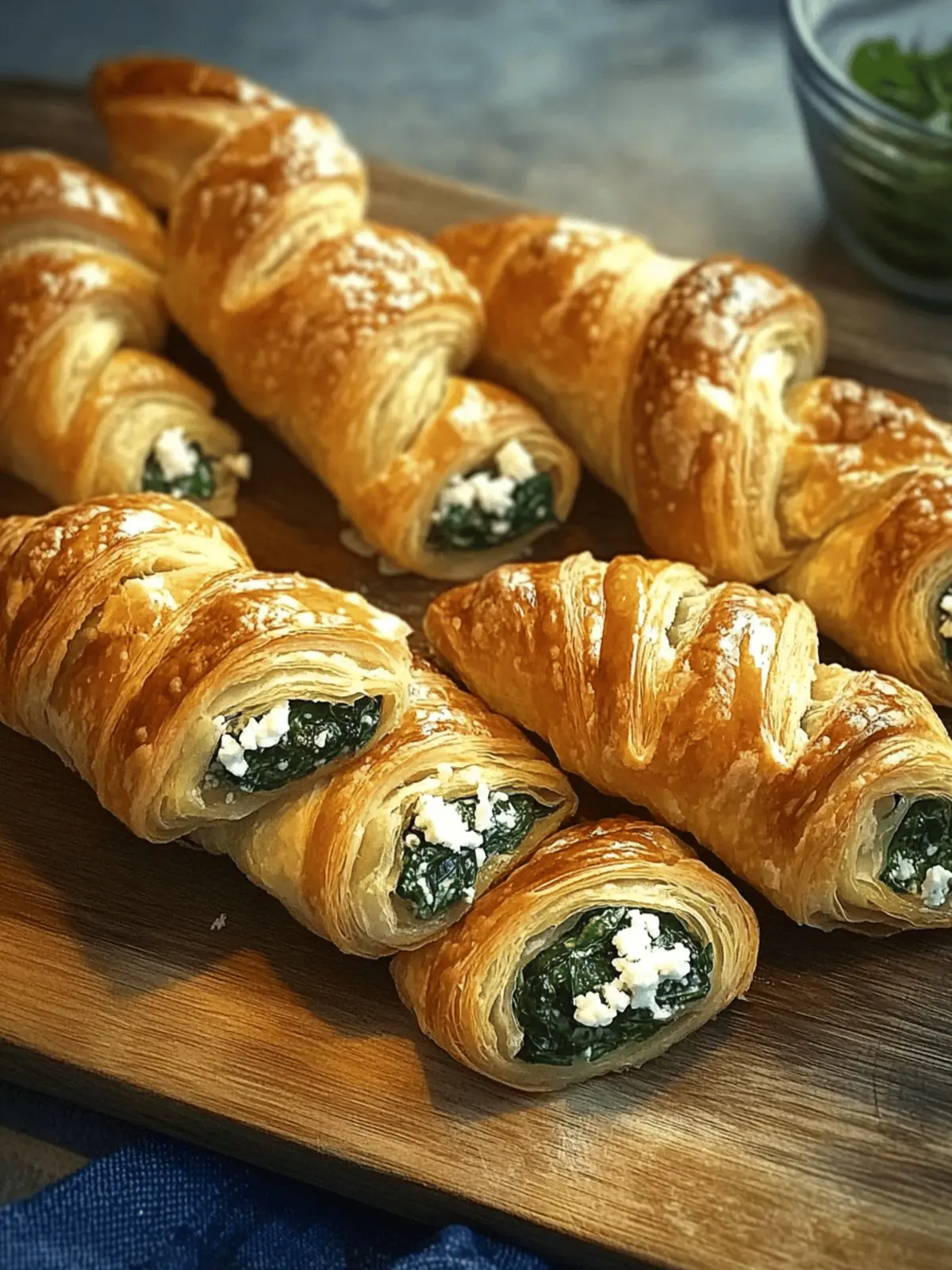 Spinach and Feta Puff Pastry Twists for Effortless Entertaining 2 Spinach and Feta Puff Pastry Twists