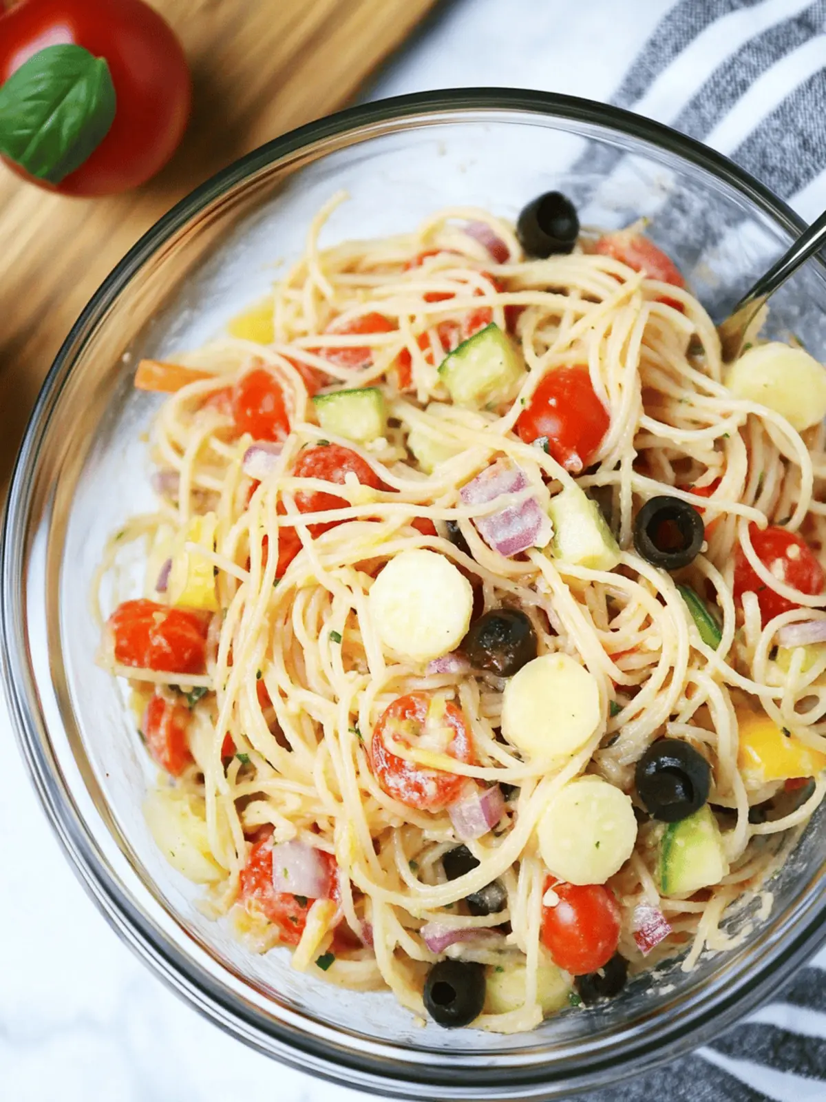 Zesty Summer Spaghetti Salad That’s a Picnic Essential 5 Summer Spaghetti Salad