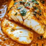Tilapia in Roasted Pepper Sauce