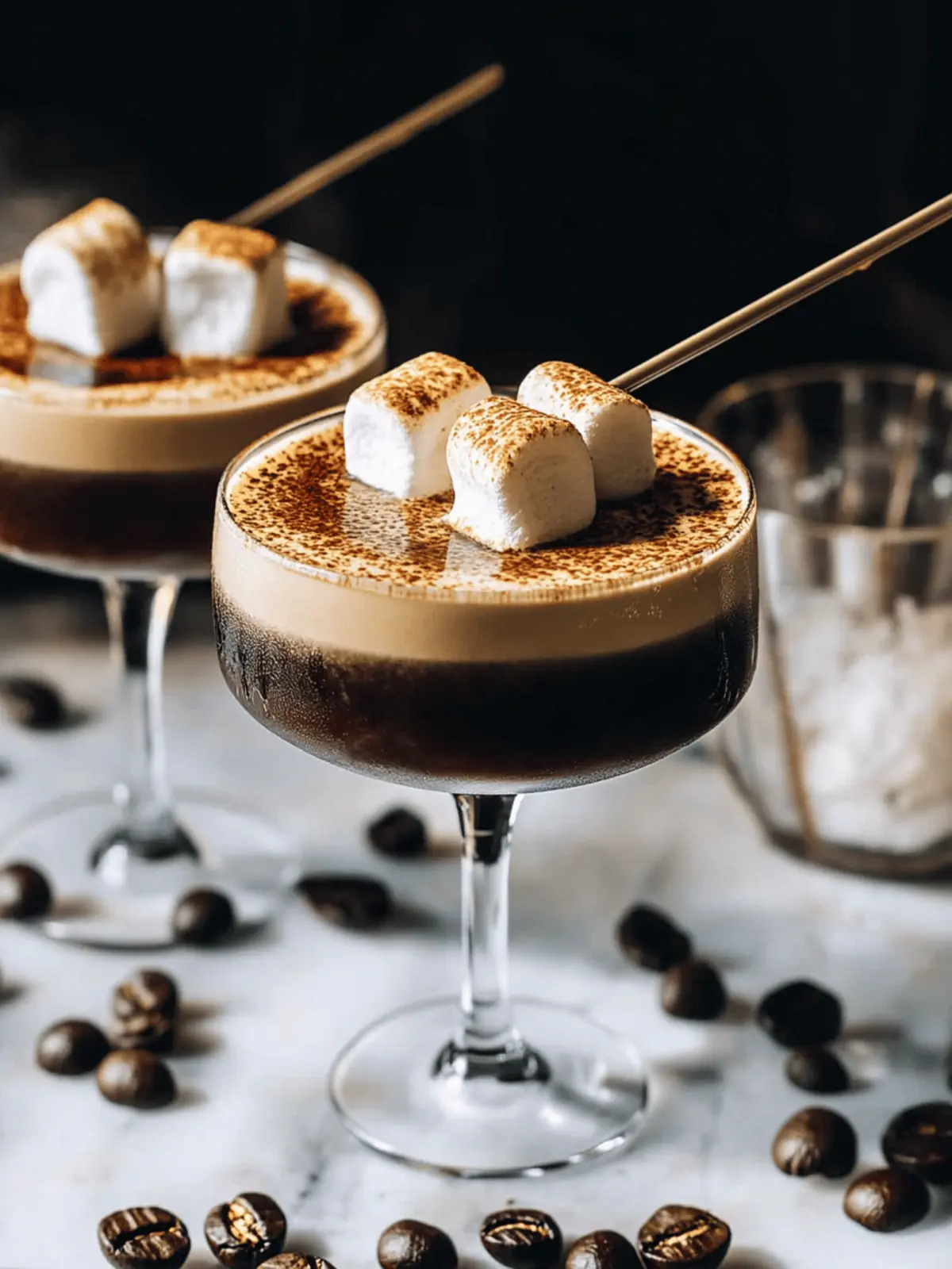 Indulge in a Toasted Marshmallow Espresso Martini Bliss 2 Toasted Marshmallow Espresso Martini