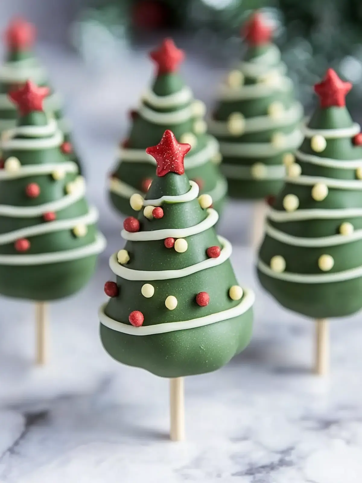 Festive Christmas Tree Cake Pops to Brighten Your Holiday! 5 Christmas Tree Cake Pops