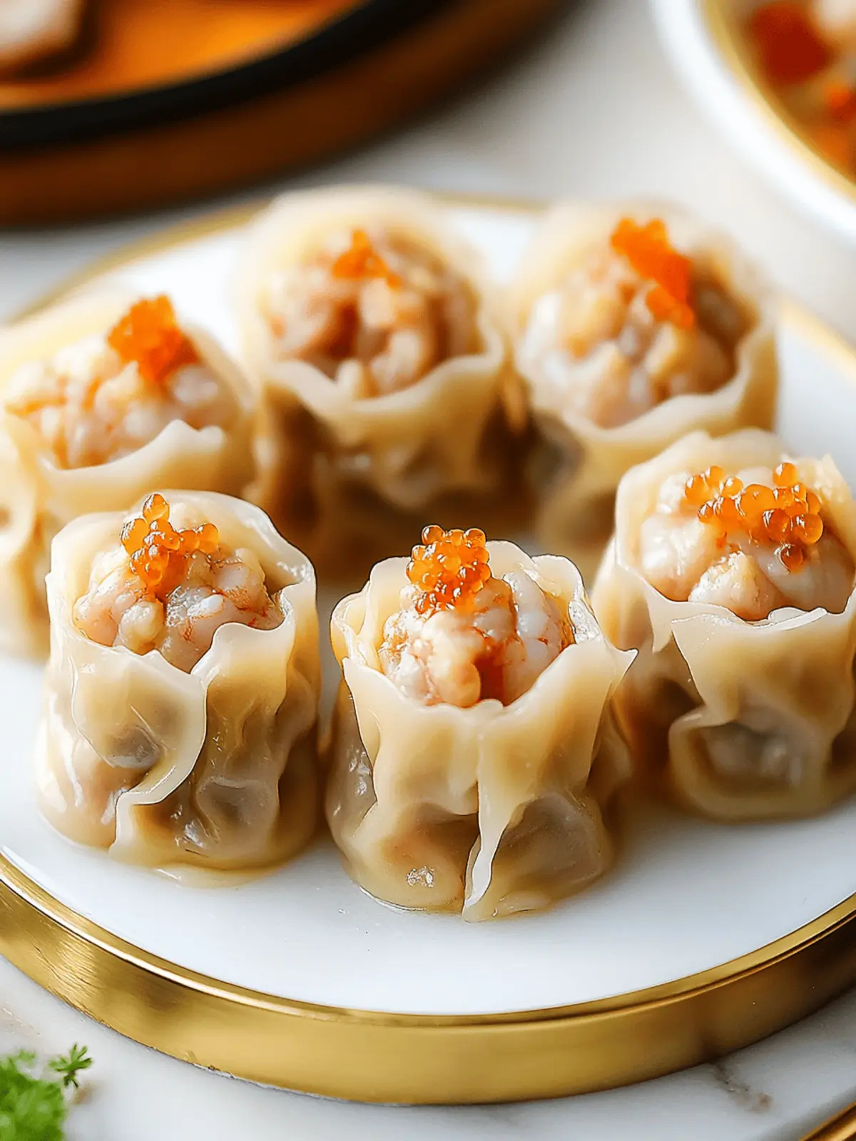 Pork and Shrimp Siu Mai