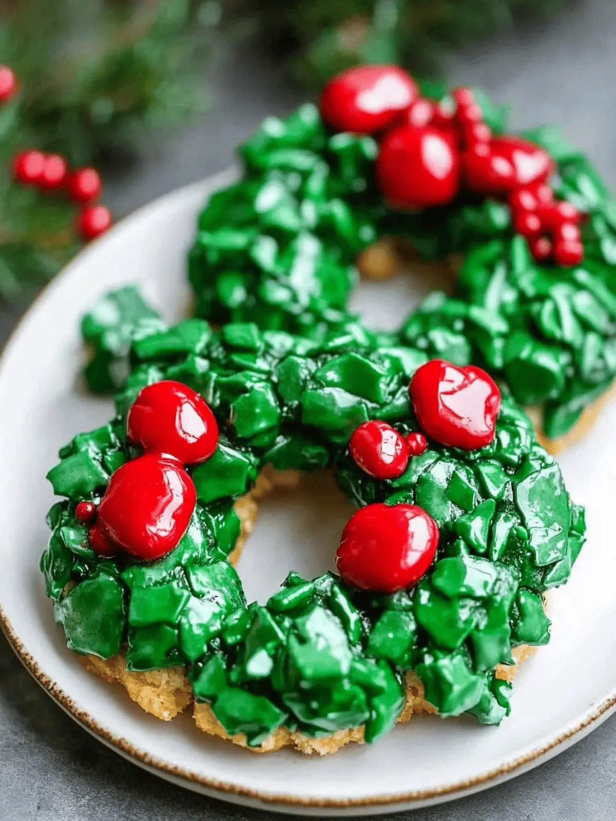 Festive Christmas Wreath Cookies That Wow Every Holiday Guest 2 Christmas Wreath Cookies