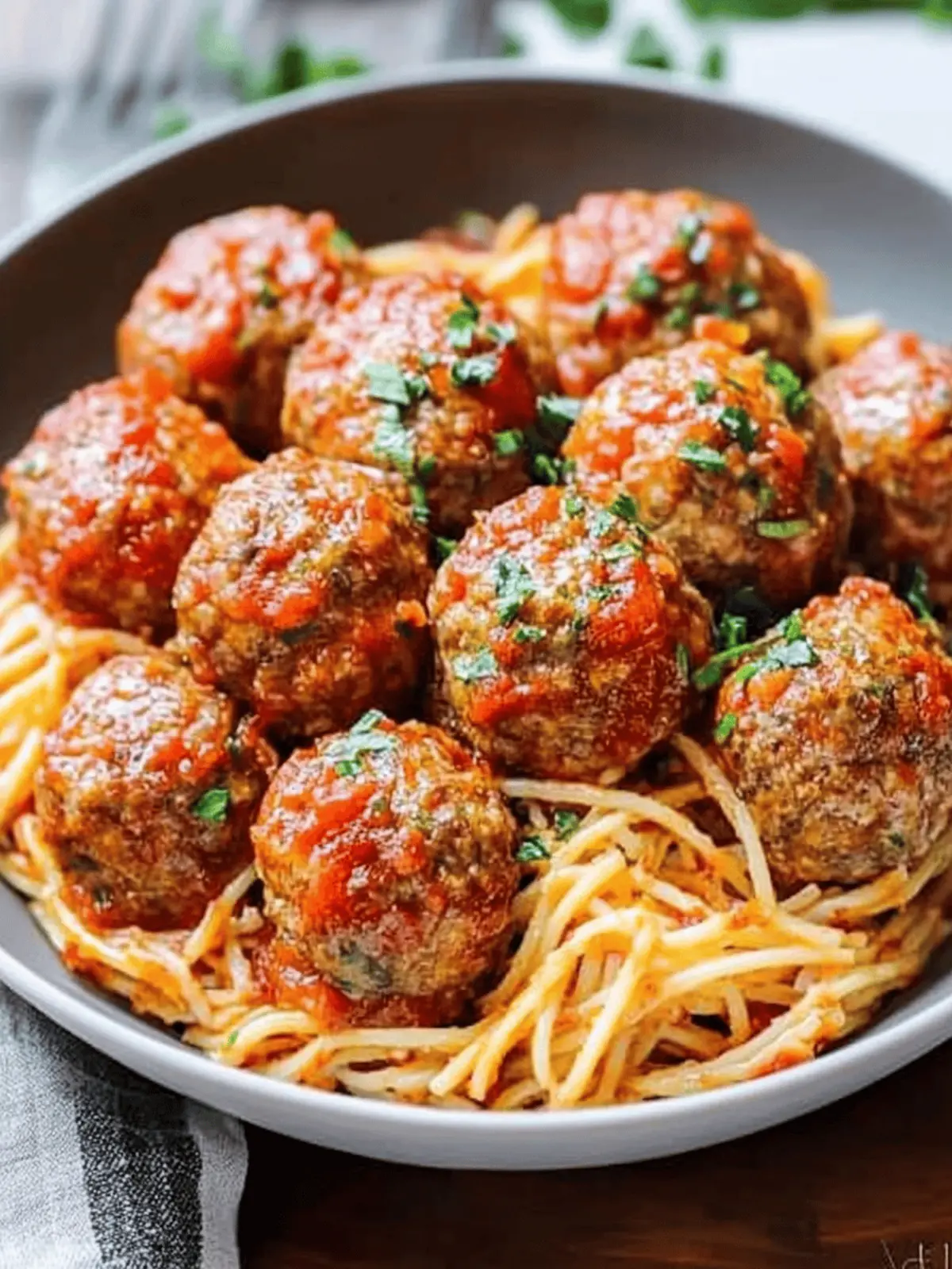 Melt-In-Your-Mouth Italian Meatballs