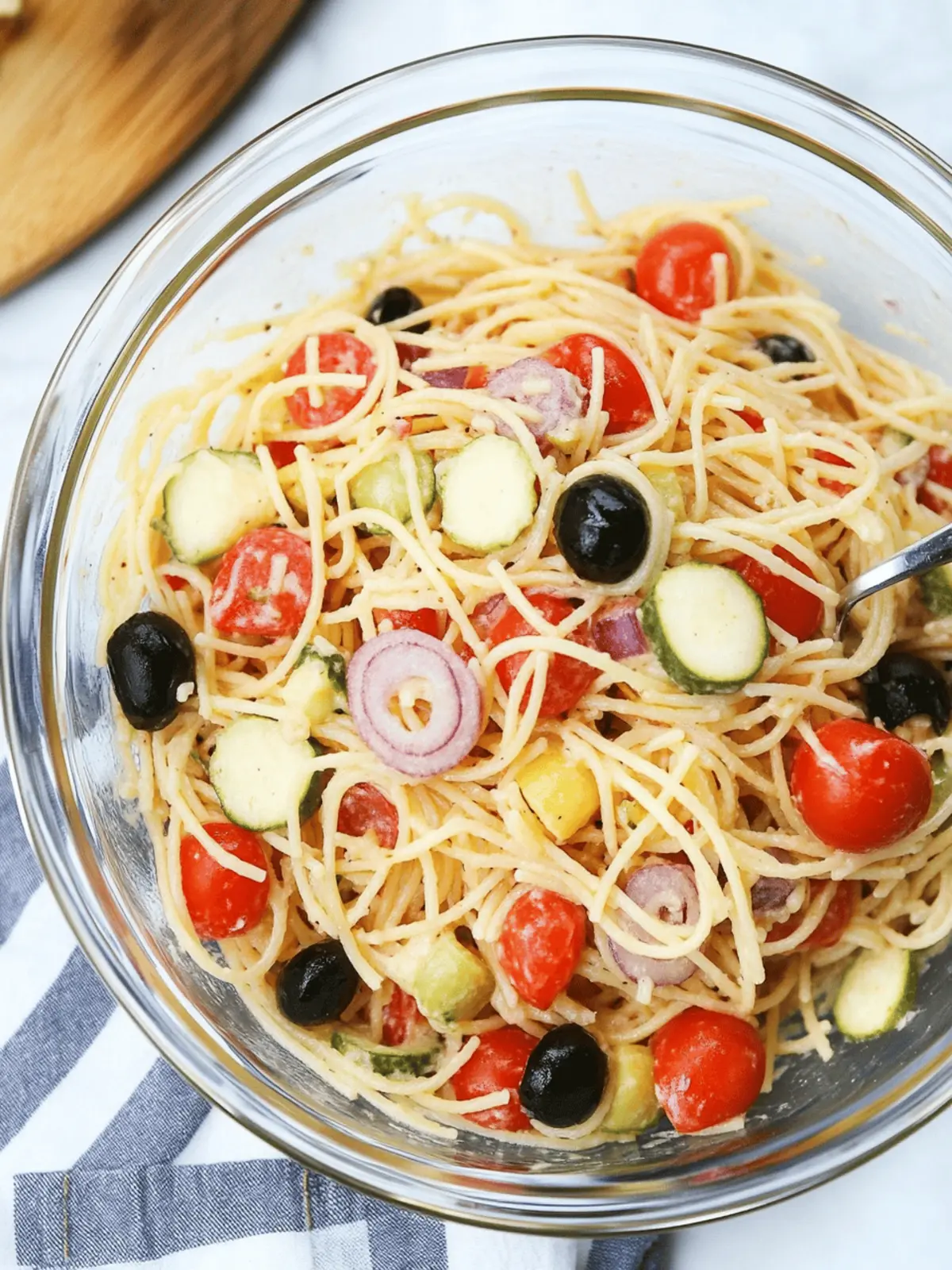 Zesty Summer Spaghetti Salad That’s a Picnic Essential 2 Summer Spaghetti Salad