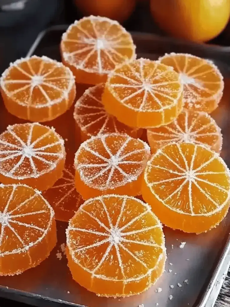 Classic Homemade Orange Candy