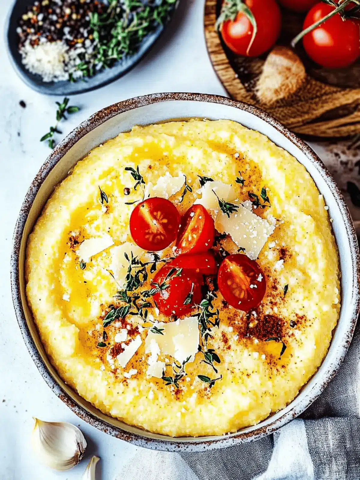 Creamy Slow Cooker Polenta with Parmesan Bliss 3 Slow Cooker Polenta with Parmesan