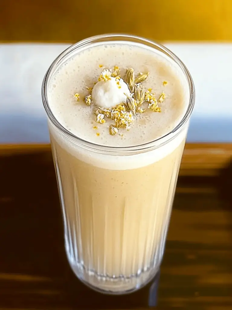Banana Chamomile Tea Smoothie