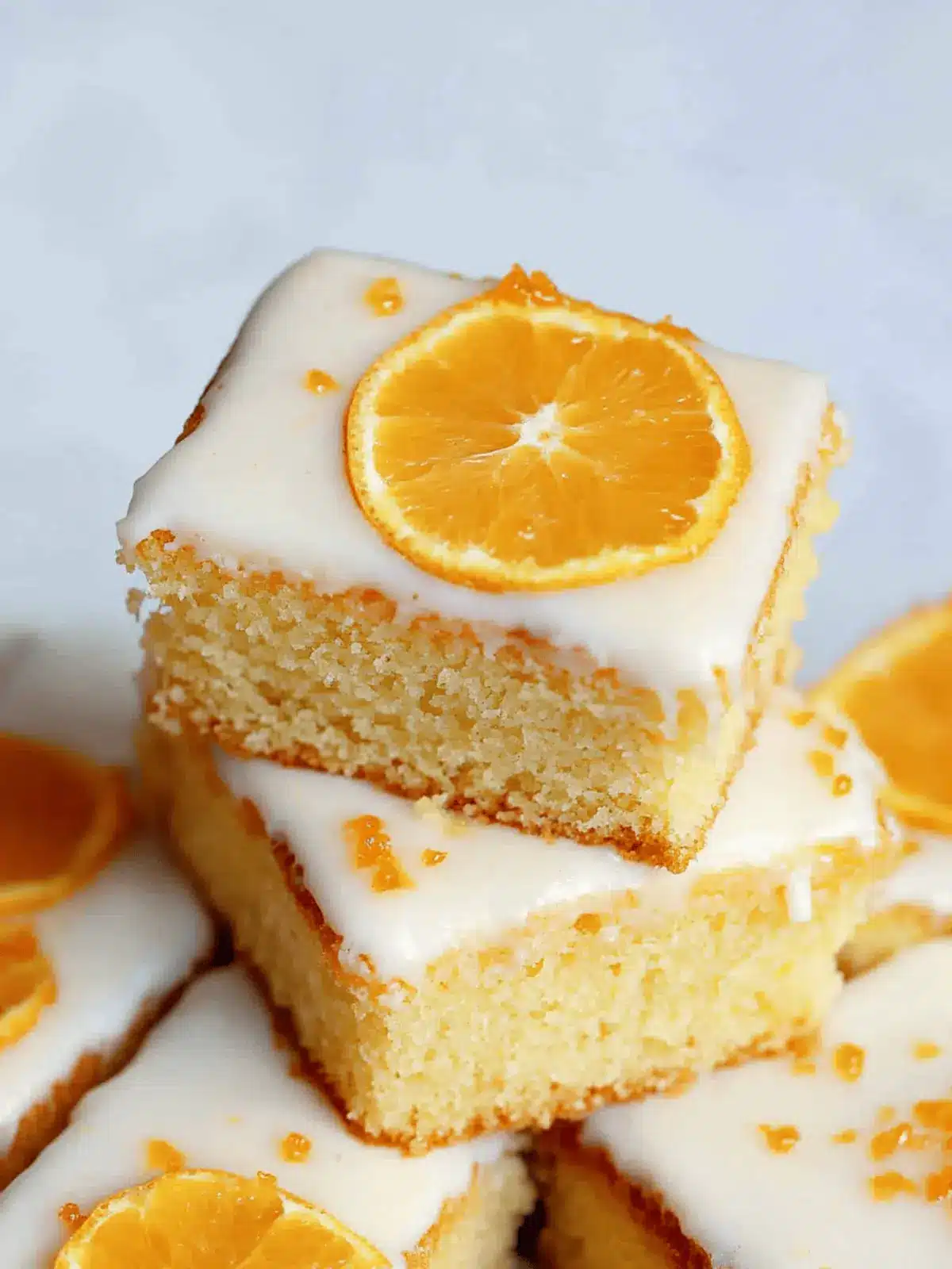 Orange Drizzle Traybake Cake