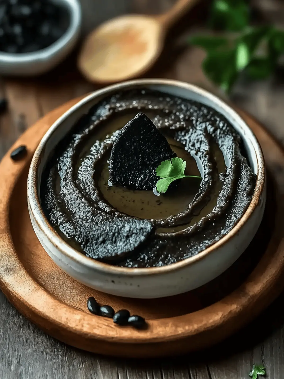Mysterious Black Garlic Hummus: A Flavorful Twist Today 3 Mysterious Black Garlic Hummus