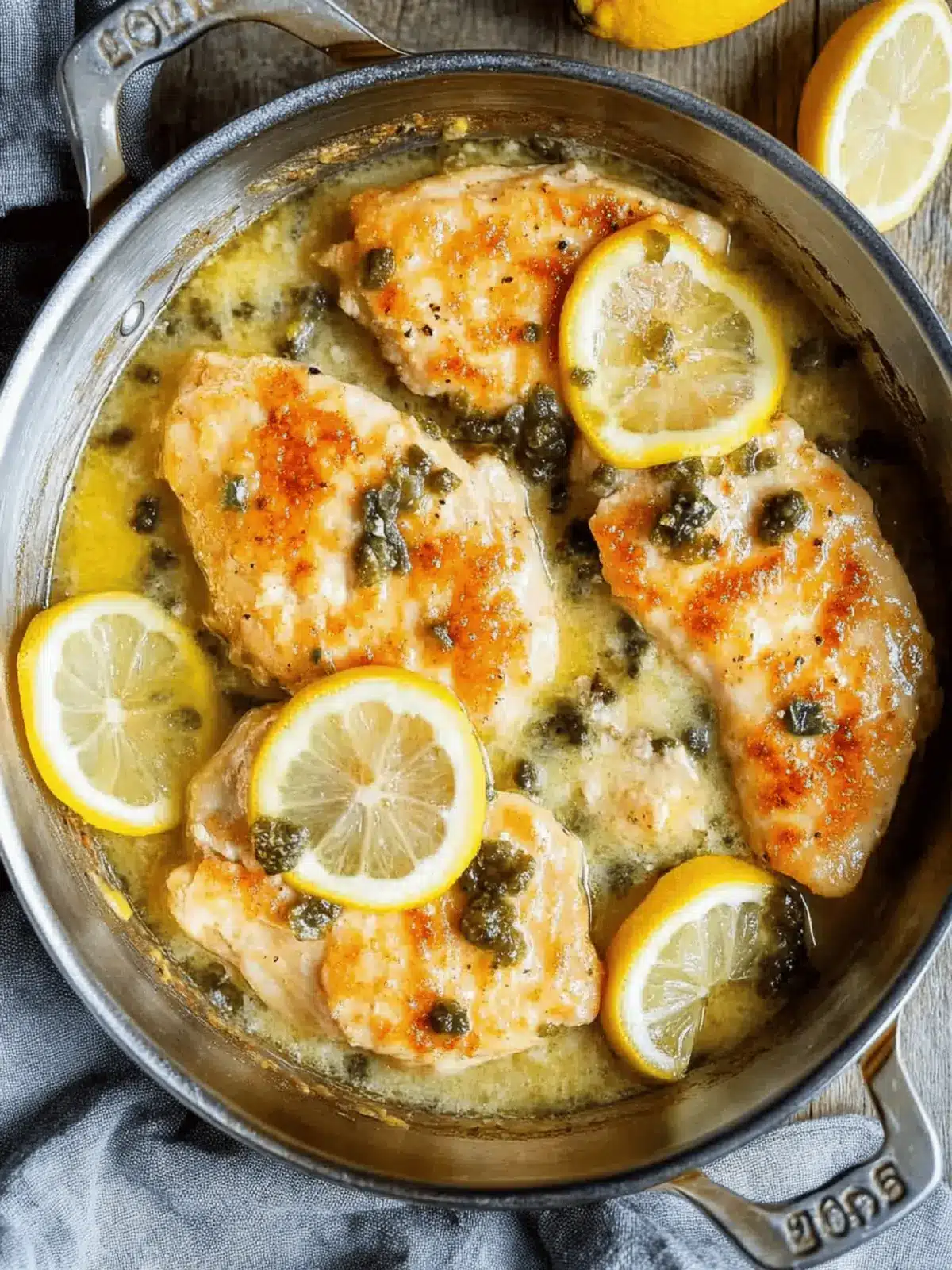 Lemon Chicken Piccata