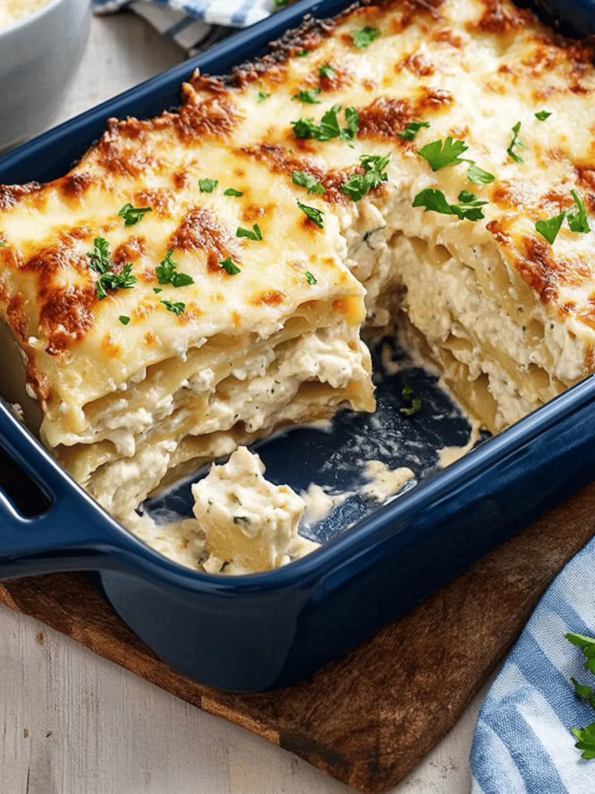 Creamy Chicken Alfredo Lasagna That Will Wow Your Taste Buds 4 Chicken Alfredo Lasagna