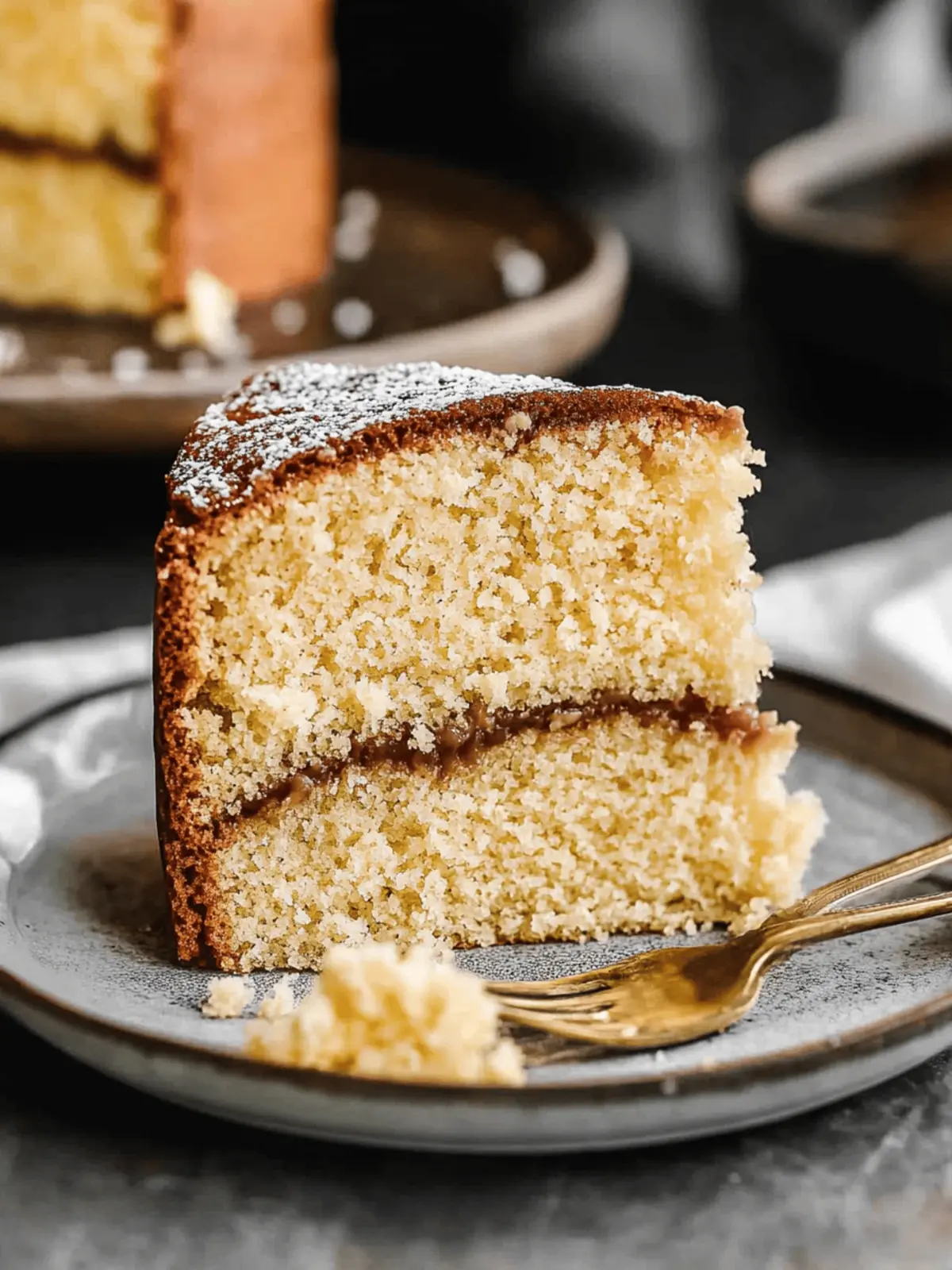 Irresistible Yellow Cake with Luscious Chocolate Frosting 2 Yellow Cake