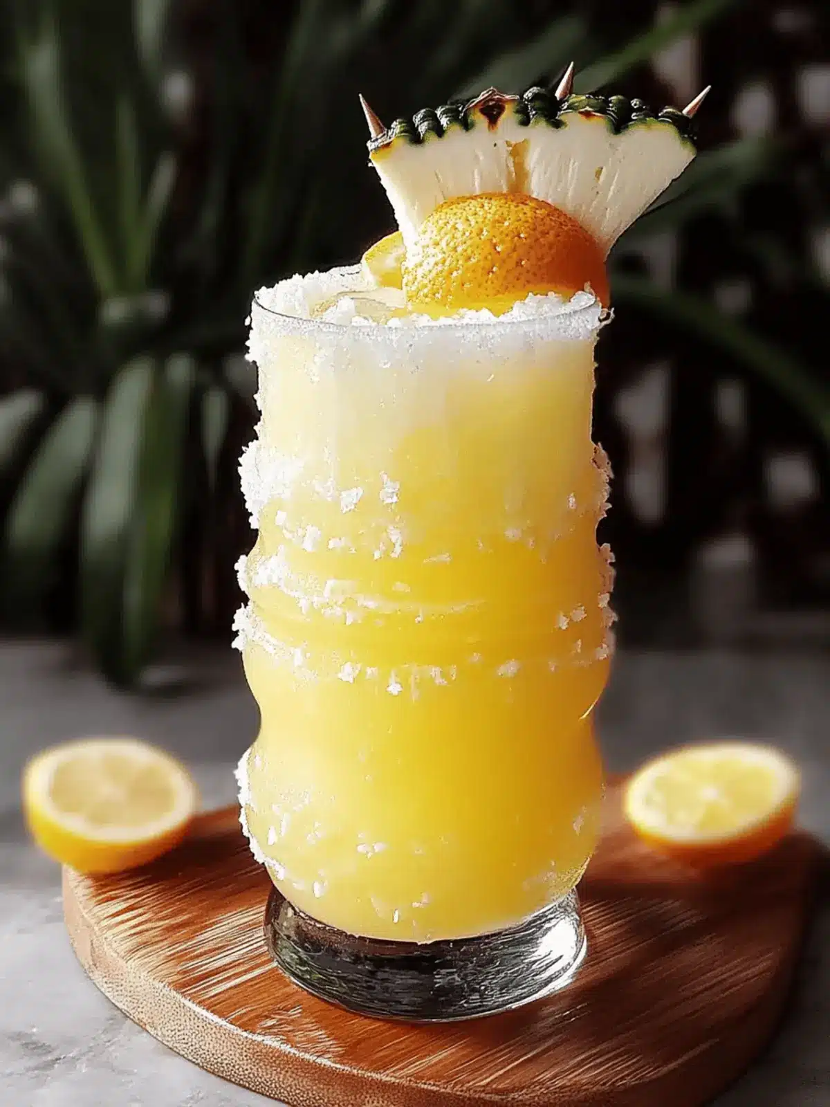 Non Alcoholic Piña Colada Punch