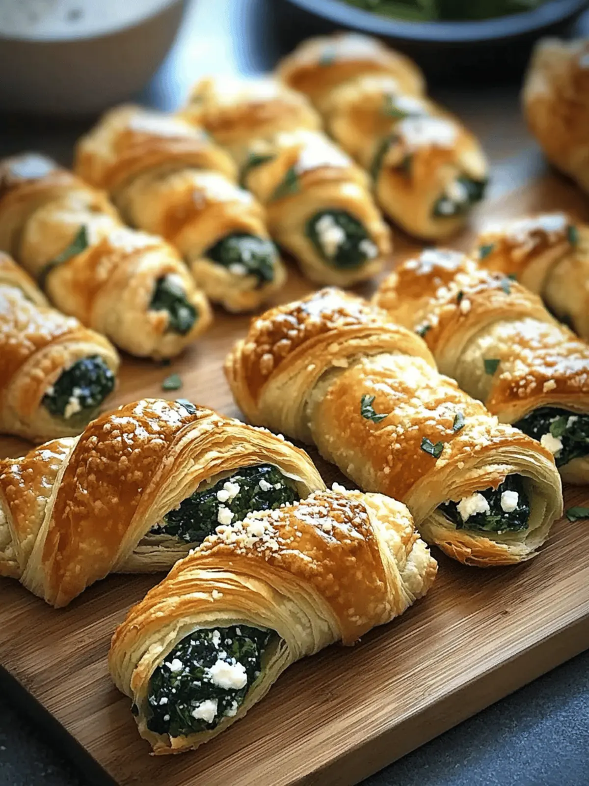 Spinach and Feta Puff Pastry Twists for Effortless Entertaining 4 Spinach and Feta Puff Pastry Twists