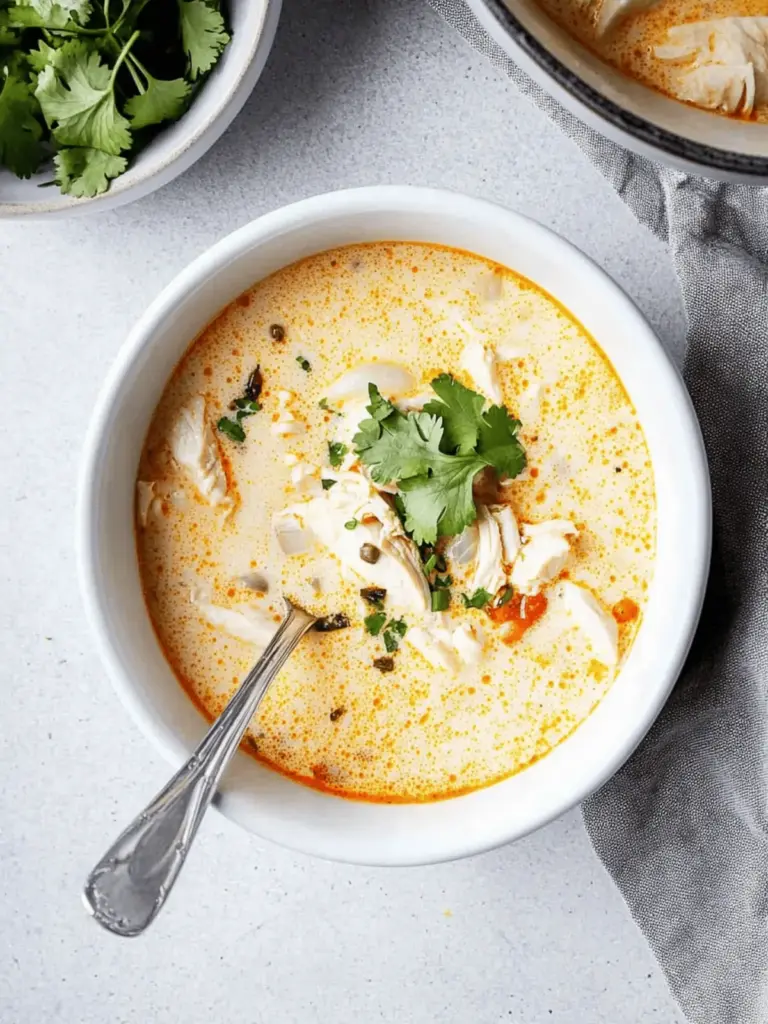Keto White Chicken Chili
