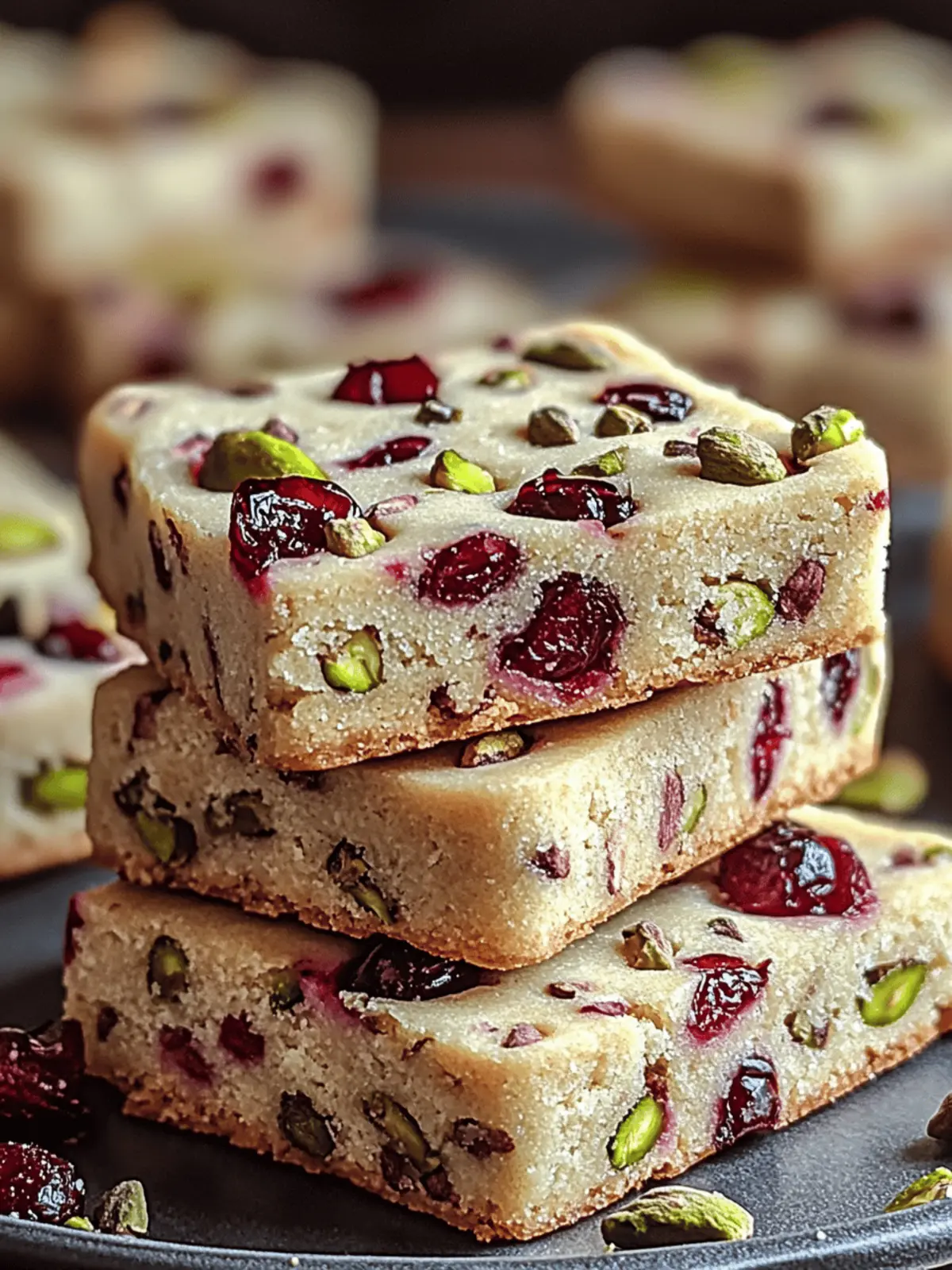 Cranberry Pistachio Shortbread Cookies for Sweet Moments 2 Cranberry Pistachio Shortbread Cookies