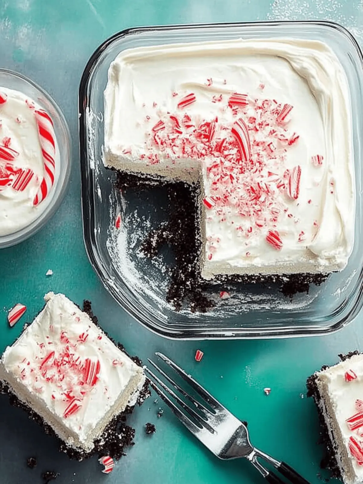 Delicious No-Bake Candy Cane Dessert for Festive Gatherings 4 Candy Cane Dessert