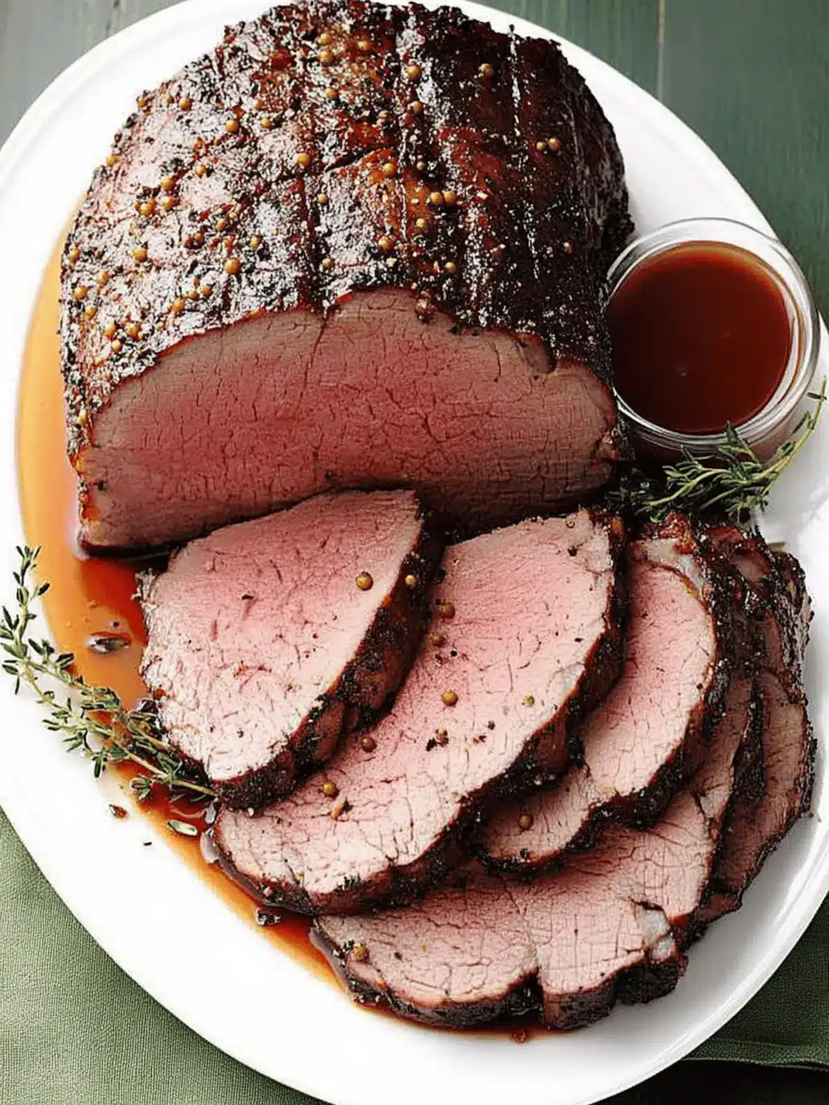 Peppercorn Beef Top Loin Roast