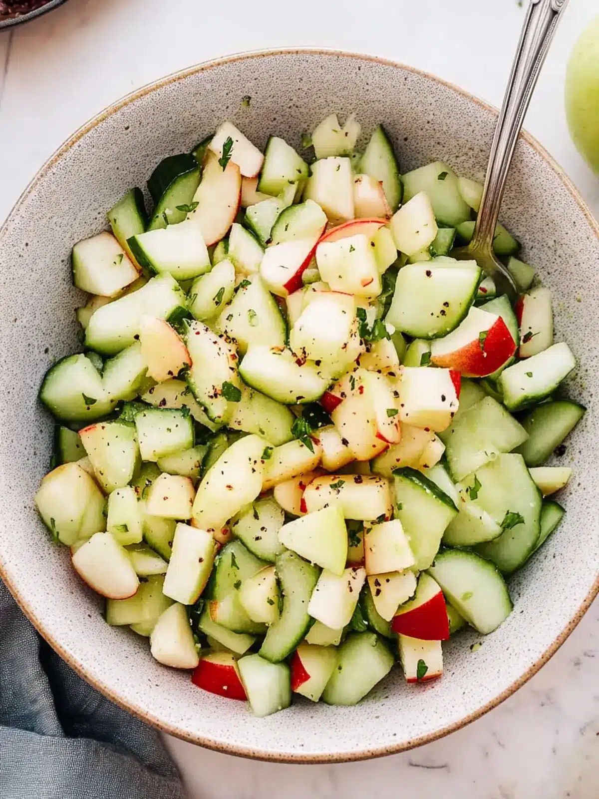 Cucumber Apple Salad