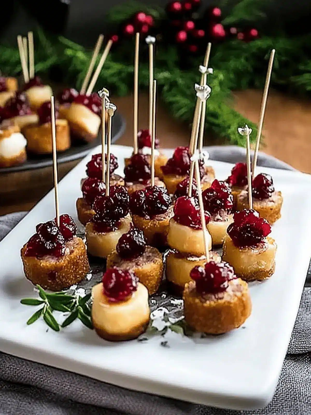 Smoked Sausage Cranberry Bites