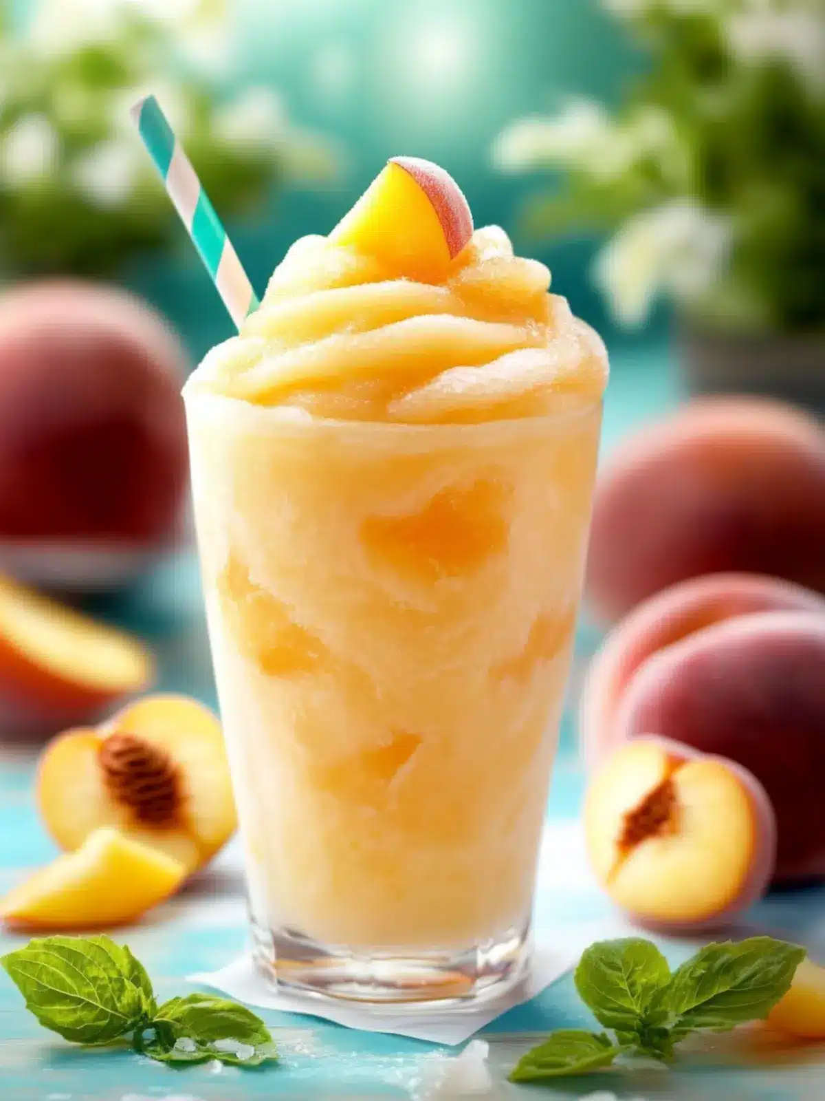 Delicious Homemade Peach Slurpee for Ultimate Summer Refreshment 2 Homemade Peach Slurpee