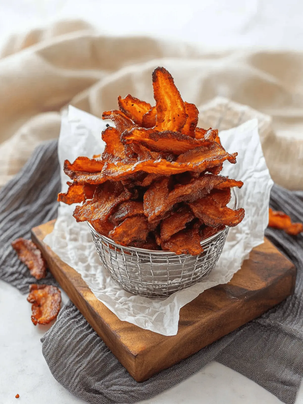 Crispy Carrot Bacon: Your New Favorite Vegan Snack 3 Carrot Bacon (Vegan Bacon)