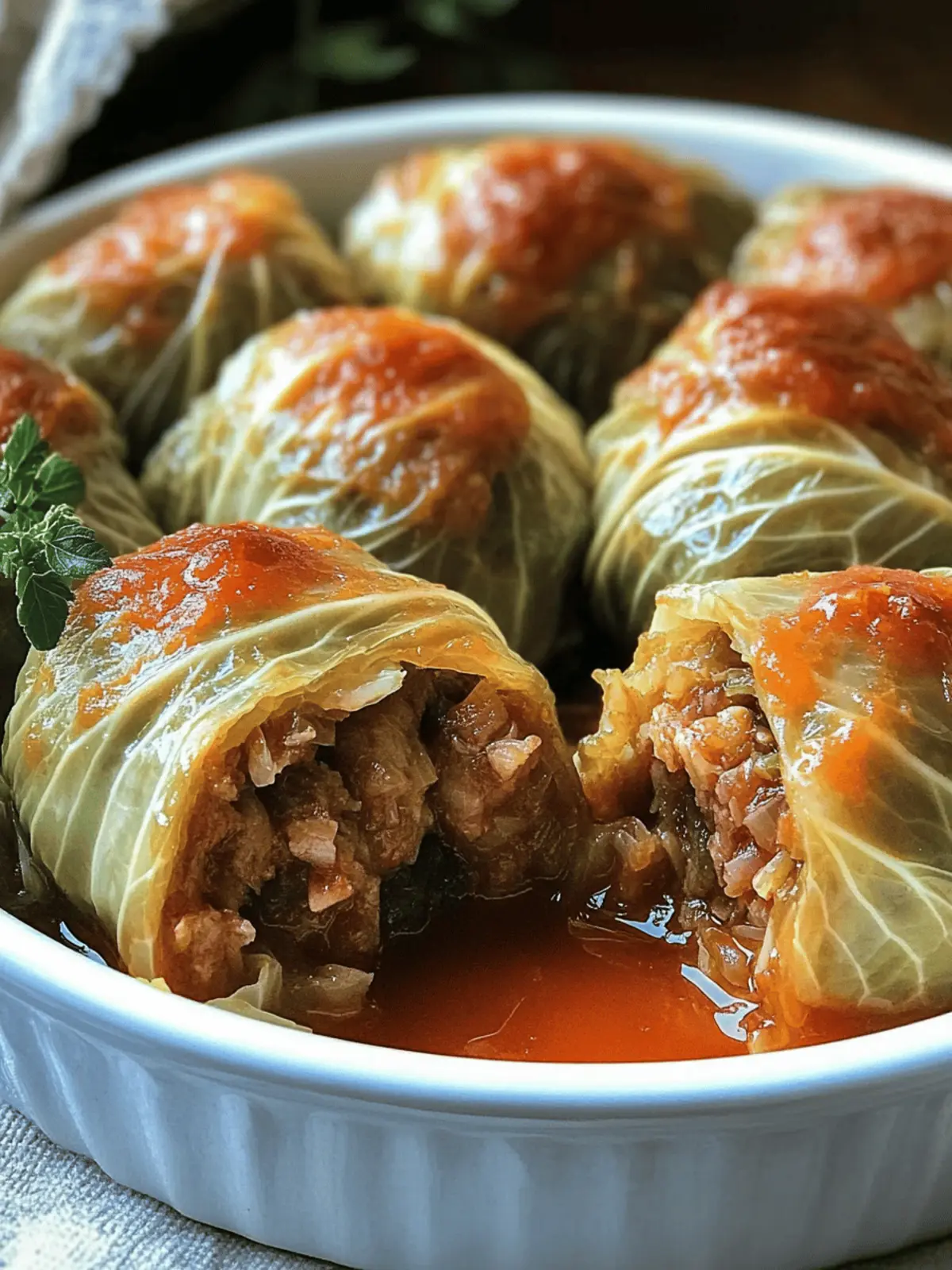 Stuffed Cabbage Rolls