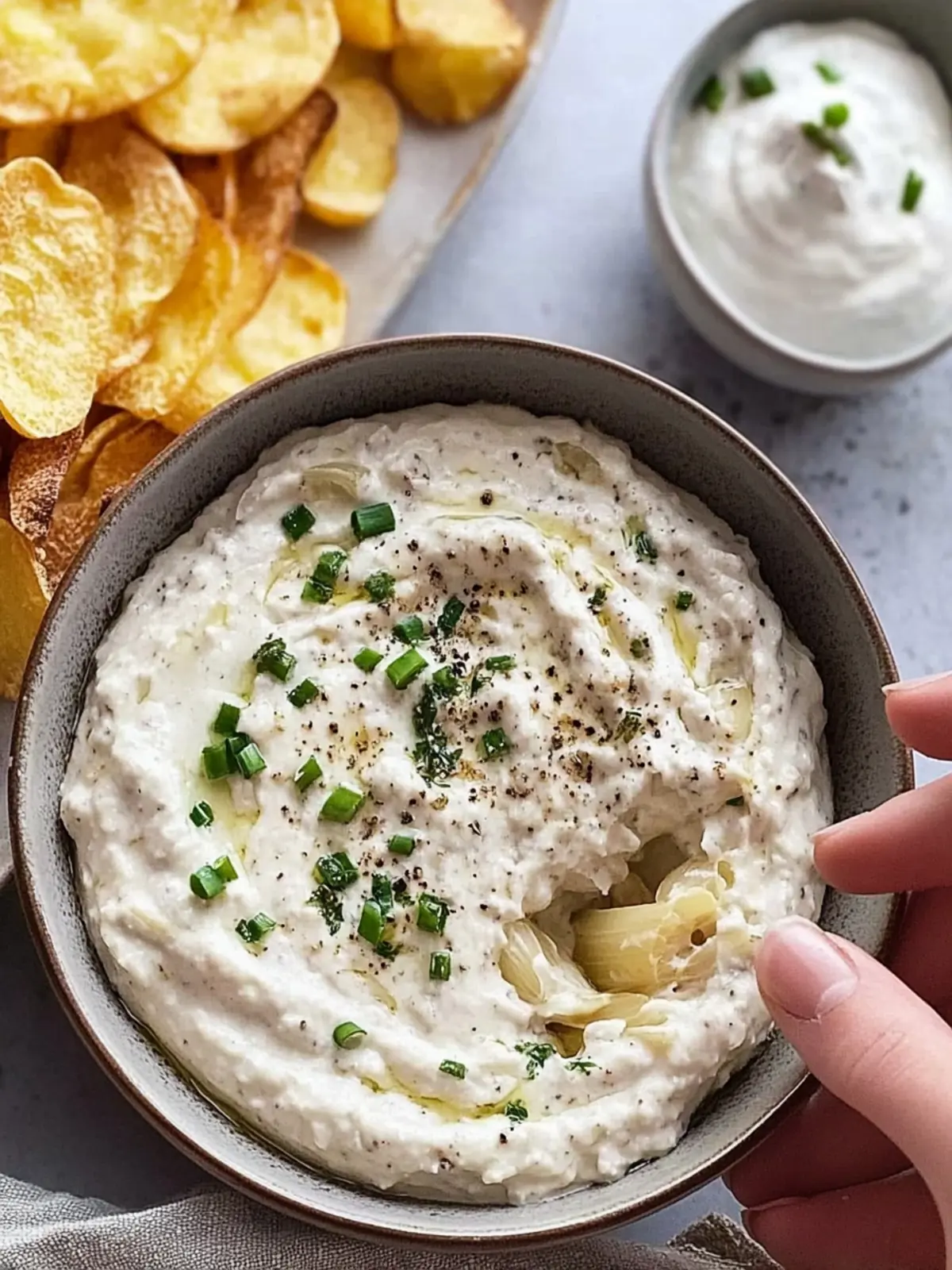 Elevate Your Game with Homemade French Onion Dip Delight 4 French Onion Dip