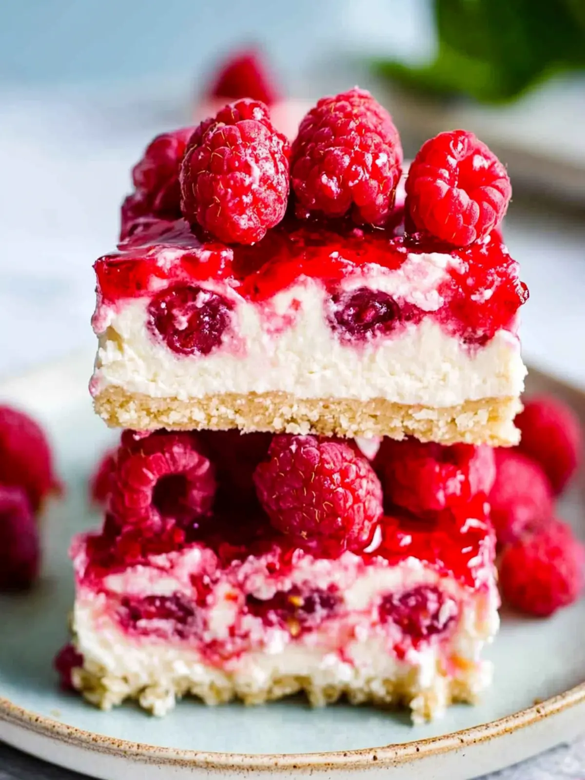Raspberry Cream Cheese Bars
