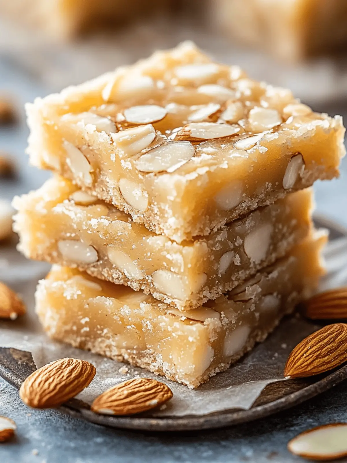 Almond Banket Bars