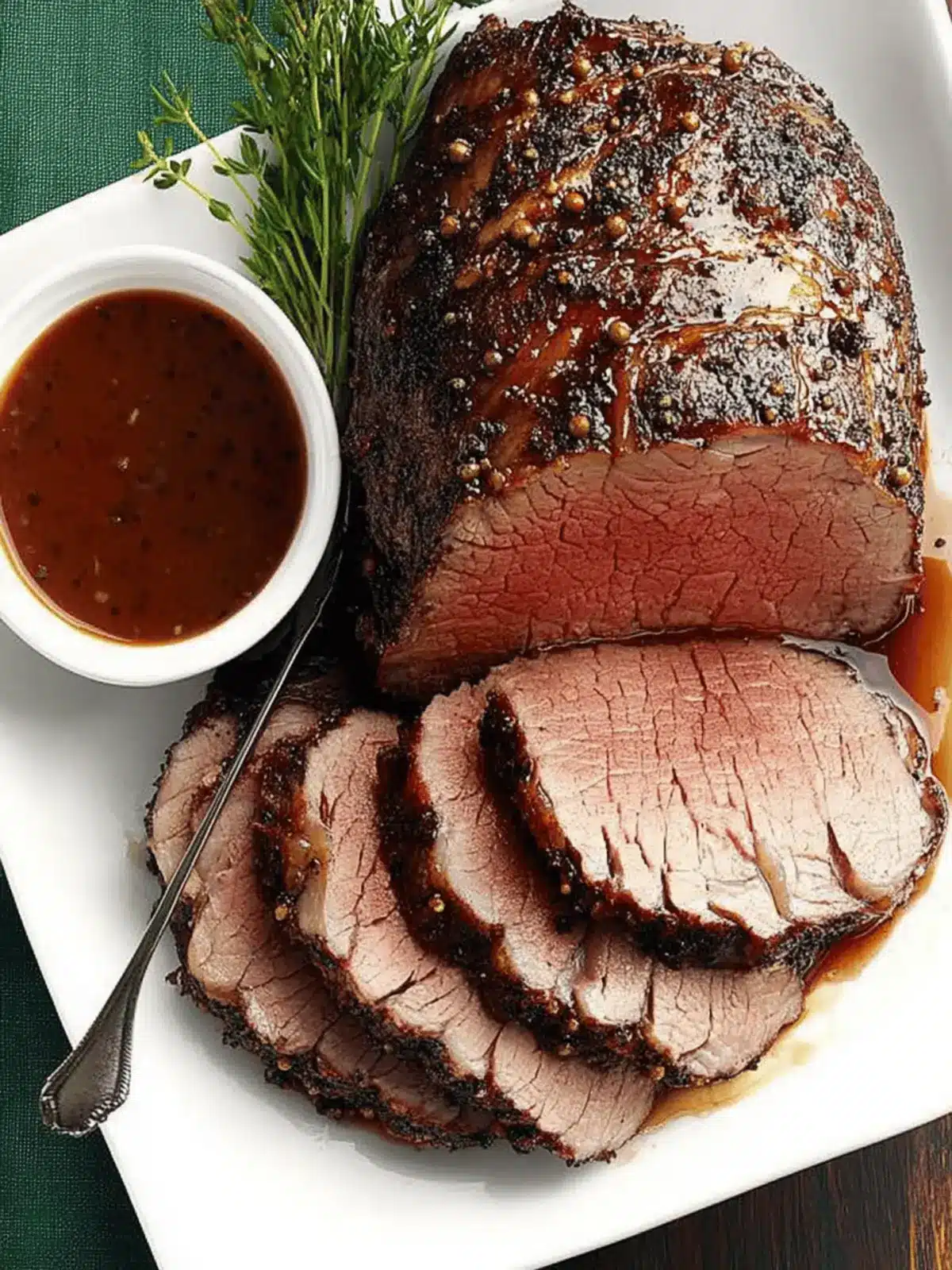 Peppercorn Beef Top Loin Roast