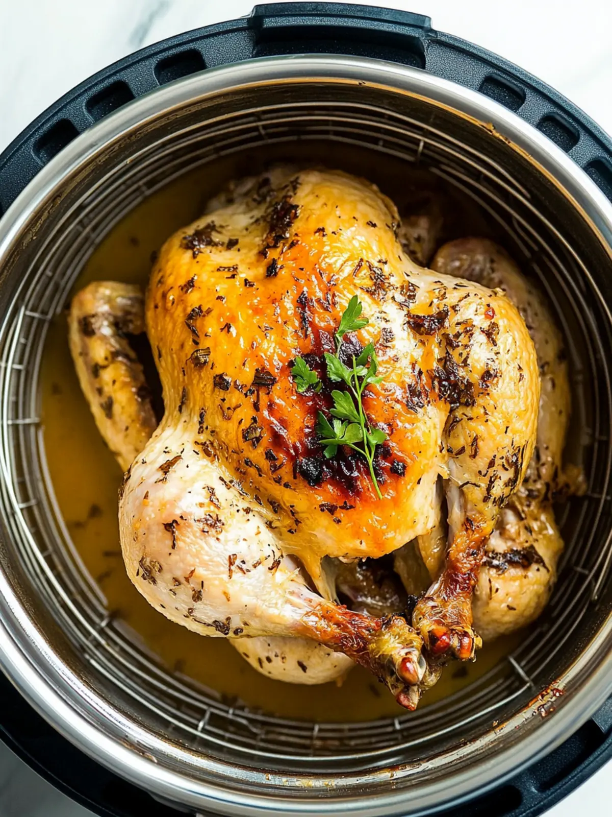 Pressure Cooker Whole Chicken