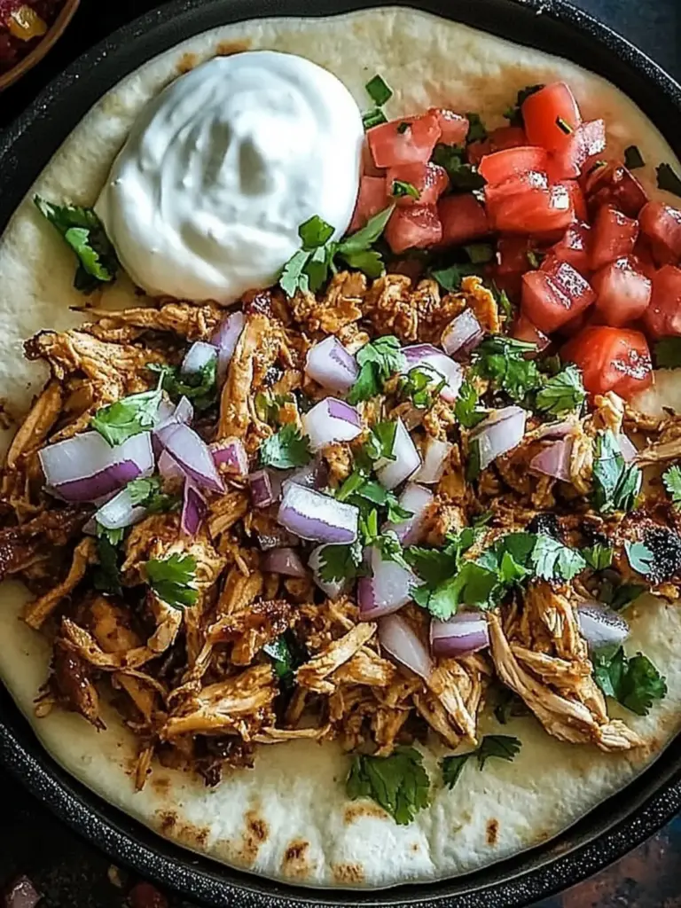 Slow Cooker Chicken Shawarma