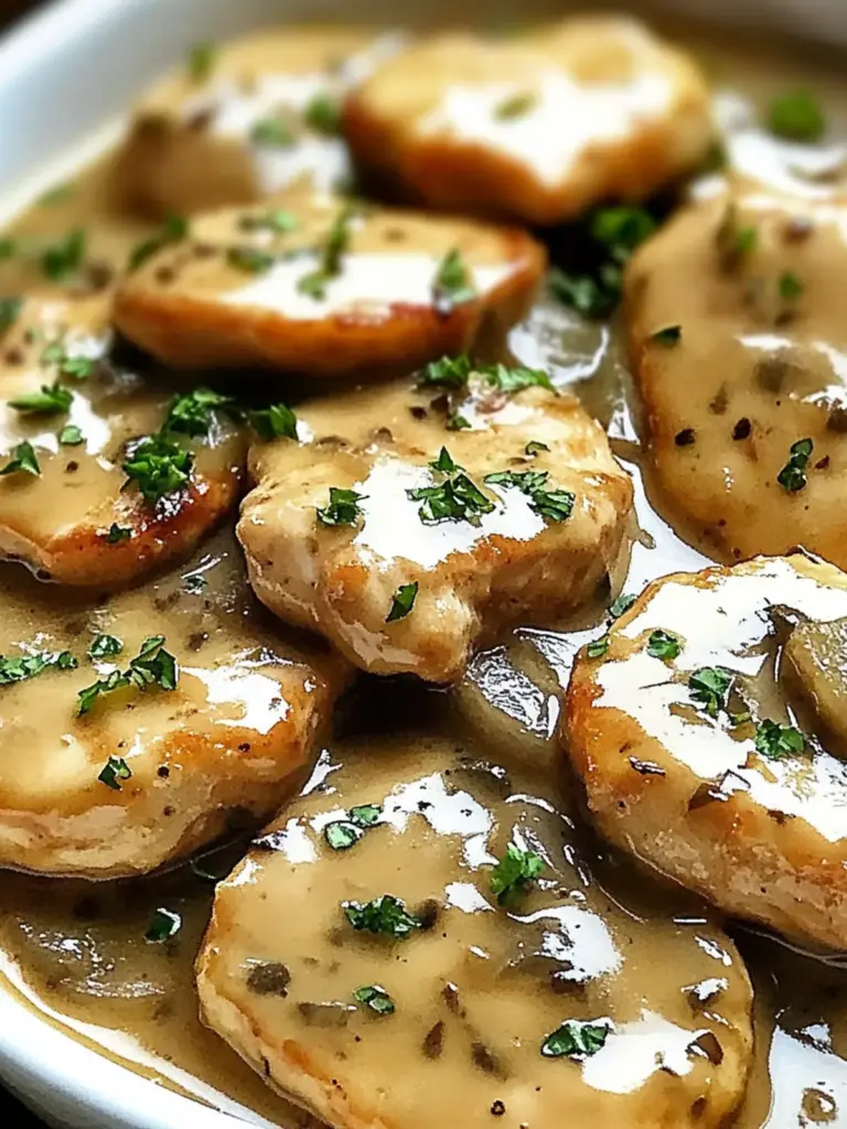 Crockpot Chicken Piccata