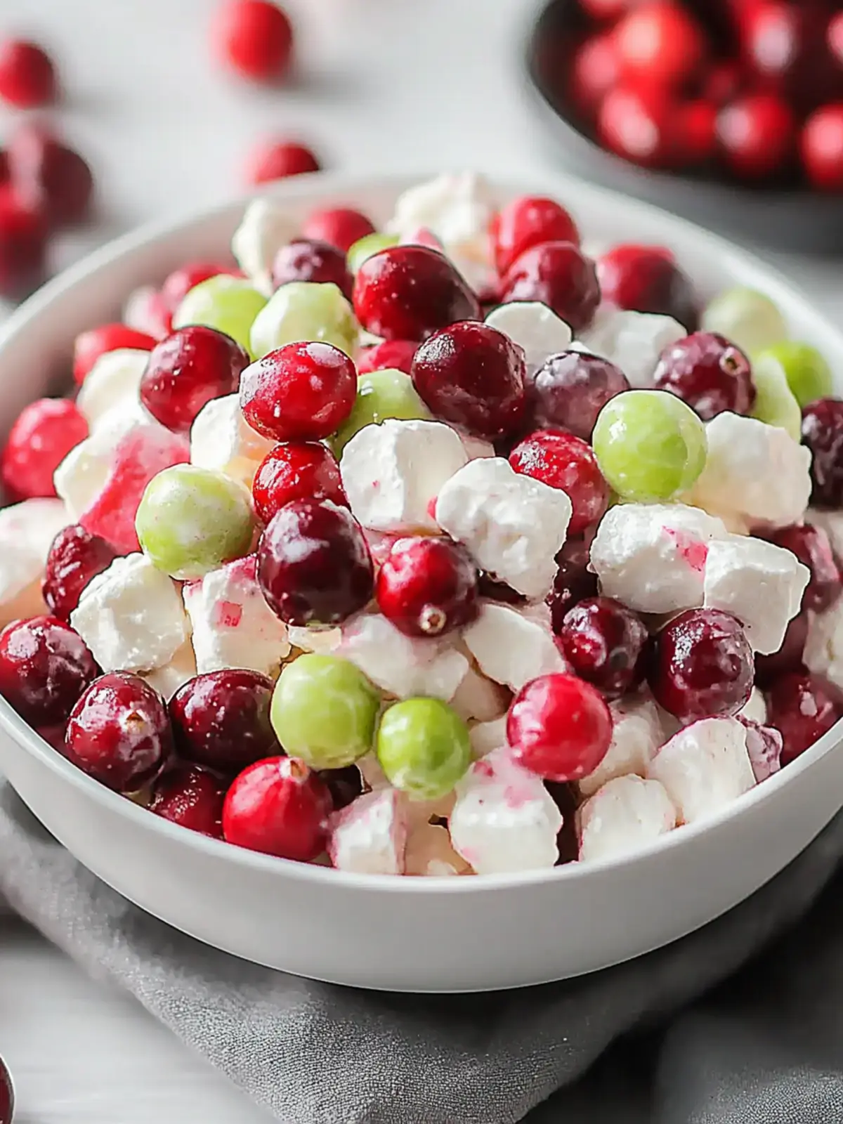 Cranberry Salad Bliss: Creamy, Crunchy, and Oh-So-Delicious! 5 Cranberry Salad