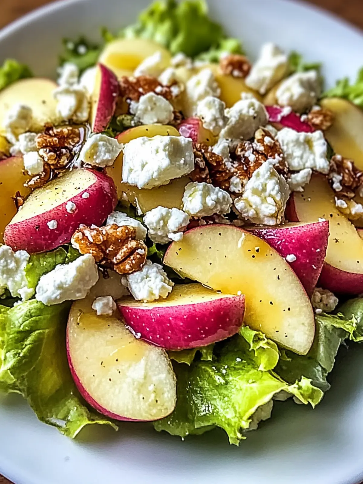 Honeycrisp Apple and Feta Salad for a Crisp, Refreshing Meal 4 Honeycrisp Apple and Feta Salad